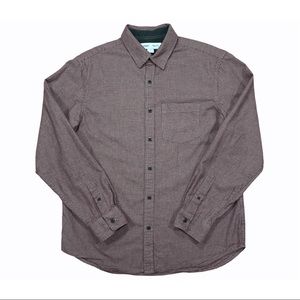 L Old Navy Plaid Long Sleeve Button Up